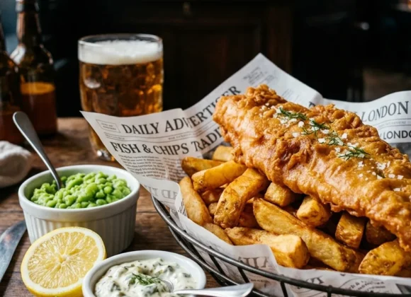 Classic British Beer-Battered Fish and Chips Recipe Classic British Fish and Chips